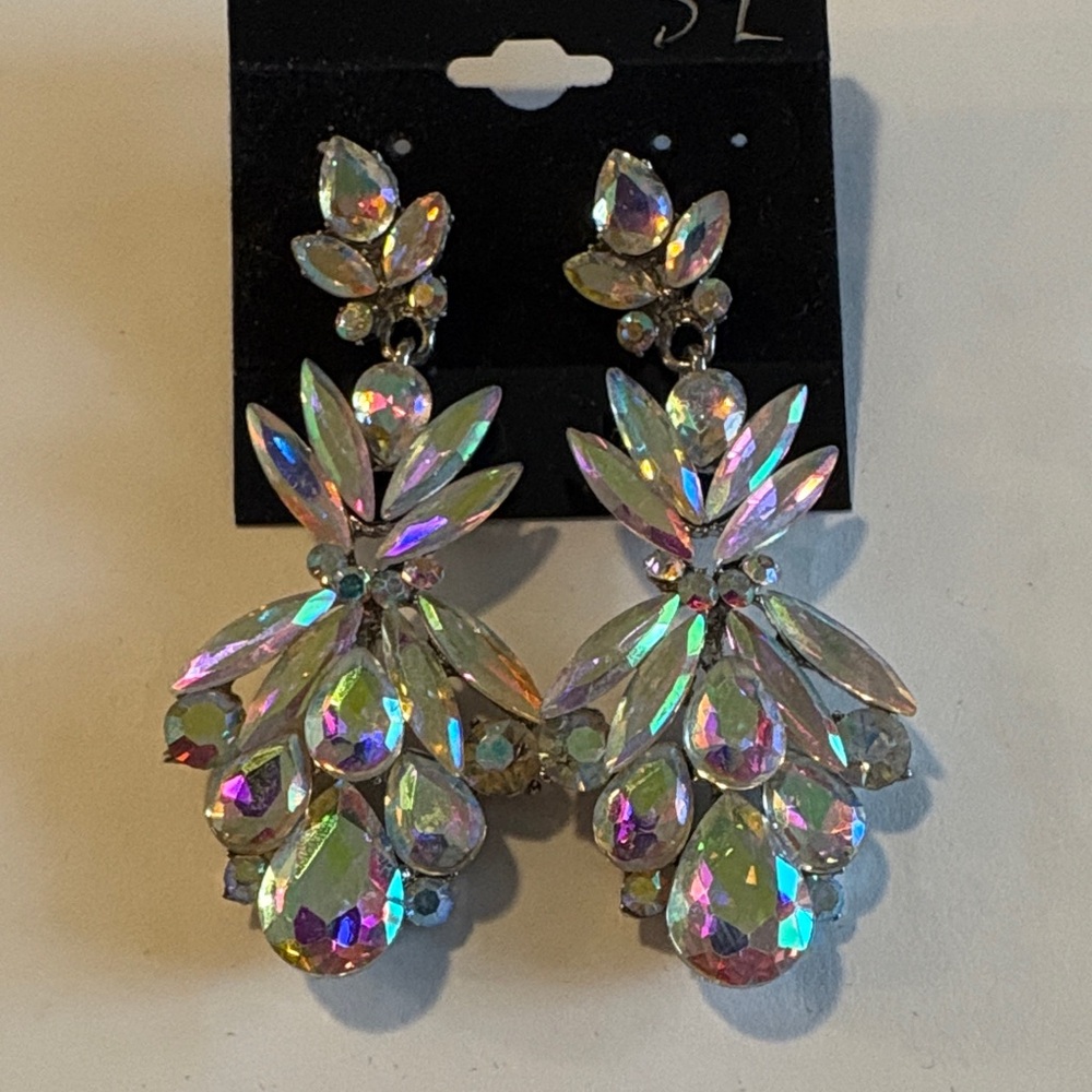 💎 Gorgeous Rhinestone Chandelier Earrings